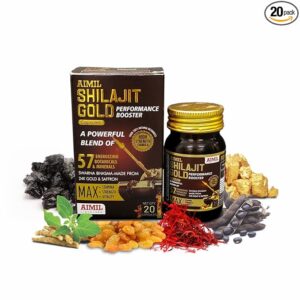 AIMIL Shilajit Gold Capsules - 20 Capsules