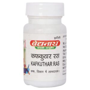 Baidyanath Jhansi Kafkuthar Ras, 80 Tablets