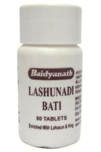 Baidyanath Jhansi Lashunadi Bati, 80 Tablets