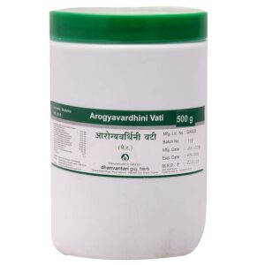 Arogya verdhani vati 500 gm Dhanvantri
