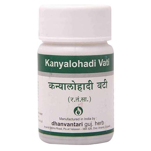 Dhanvantari Kanyalohadi Vati-60 Tablet, Pack of 1 (AF137)