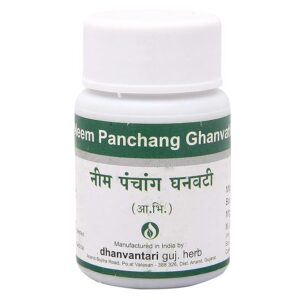 Dhanvantari Neem Panchang Ghanvati-