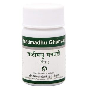 Dhanvantari Yastimadhu Ghanvati - 60 Tablets