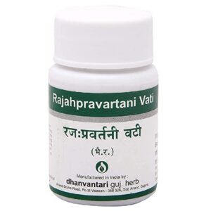 Dhanvantari Rajahpravartini Vati